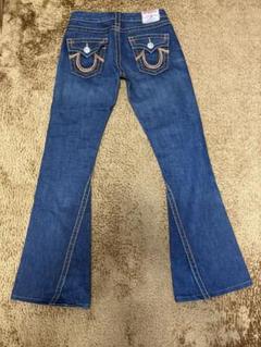 極美品❣️True Religion Y2K フレアデニム ブーツカット　25 TRUE RELIGION フレアデニムパンツ ブーツカット JOEY Y2K
