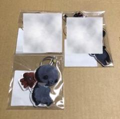 教育番組 タマ アクリルキーホルダー トート シール 社員証 シール 未使用品 ❤ 教育番組 タマ アクリルキーホルダー トート シール 社員証