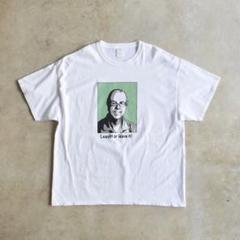 00s 人物プリントTシャツ フォトT 2XL ホワイト ヴィンテージ