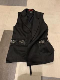 美品 Y's ワイズ ヨウジヤマモト ジップ デニム ベスト カットオフ 美品 Y's ワイズ ヨウジヤマモト ジップ デニム ベスト カットオフ