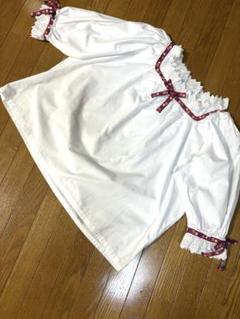 値下げ フォークダンス Chacott 白 刺繍 シャツ ブラウス Sサイズ CHACOTT - 【フォークダンス衣装】ホワイト Chacott チャコット