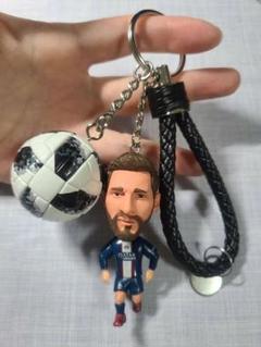 サッカー　パリサンジェルマン　QATAR メッシ　3D立体 キーホルダーのサムネイル