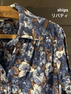 ハンドメイド♡リバティタナロ━ン生地よりフレア━スリ━ブ