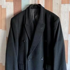 90s 00s vintage 古着 チェスターコート カシミヤ ダブル y2k