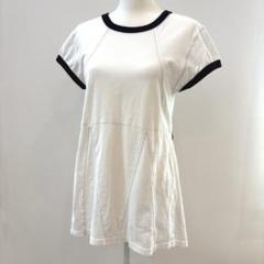 77circa リメイク アシンメトリー オーバープリント Tシャツ 77circa リメイク アシンメトリー オーバープリント Tシャツ