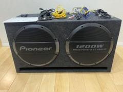 Carrozzeria　TS‐WX1220AH送料込み 楽天市場】TS-WX1220AH 30cm×2パワードサブウーファー