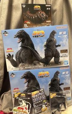 ゴジラ大怪獸列伝一番くじ　A賞DEF賞新品未開封 網走激闘29種まとめ売り ゴジラ大怪獸列伝一番くじ A賞X2BDEF賞新品未開封 網走激闘30種