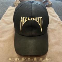 DRKSHDW by Rick Owens Cunty Baseball Cap in Black & Pearl | FWRD