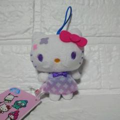 サンリオキャラクターズあじさいワンピースマスコット ハローキティ
