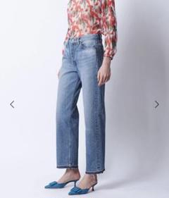 極美品★ドゥロワー グレンチェック パステルカラー ドロストパンツ 34 55408646_b_09_215.jpg