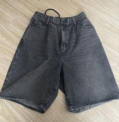 ブラックショートジーンズ　 [新品/未使用品] dc-448.jpg