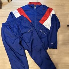 Champion セットアップ 青/赤/白