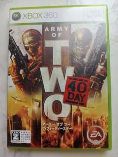 Xbox360「アーミーオブツー:THE 40TH DAY」ゲームソフト