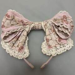 ♡BABY♡新品タグ付き♡天使のセラピー～柄カチューシャ (ワイヤー入り)♡ ♡BABY♡新品タグ付き♡天使のセラピー～柄カチューシャ