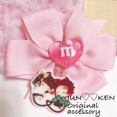 ゆらゆら炭カナヘアピン♡♡handmade 鬼滅の刃