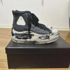 『希少カラー&サイズ』R13 ブラック Kurt ハイカットスニーカーのサムネイル