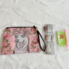 ダイヤモンドアート ハンドバッグ キット ビーズアート DIY ハスキー