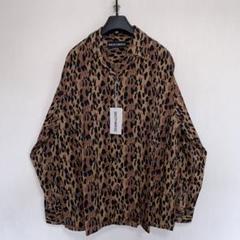 3230M【美品】ワコマリア☆虎/タイガー 長袖 ハワイアンシャツ