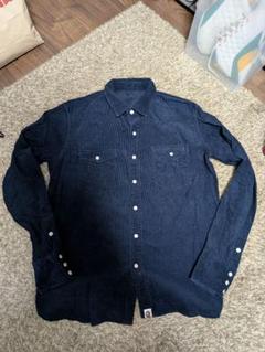 BAPE CORDUROY SHIRT SIZE M
