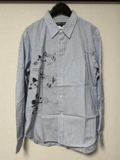 L新品COMME des GARCONSgirl ディズニーリボン柄長袖Tシャツ
