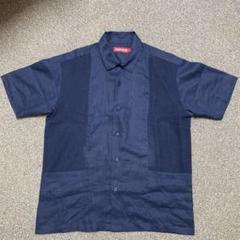 Supreme Mesh Panel Linen S/S Shirt 24ss