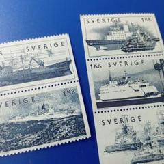 7073 外国切手 スウェーデン 1974年 船舶 デザイン5種 - メルカリ