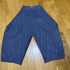 希少/美品/pleats please/総柄 サルエル パンツ/3