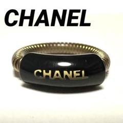 CHANEL ココマーク ヴィンテージ リング プラスチック アイボリー　13号 CHANEL ココマーク ヴィンテージ リング プラスチック