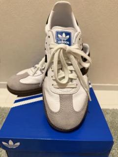 【値下げしました】adidas Samba シューズ ホワイト/ブラック25cm