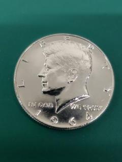 1964年ハーフダラー　ケネディ　ダイム　クォーター　銀貨　半ドル アメリカ1964年ケネディハーフダラー