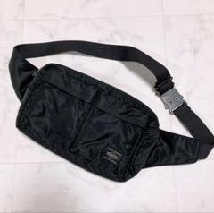PORTER ポーター ボディバック ウエストポーチ 黒 ナイロン