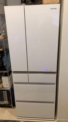 再再販! 冷蔵庫 ガラストップ パナソニック NR-JD5101V-W Panasonic - 冷蔵庫
