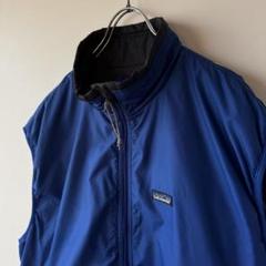 Patagonia パタゴニア パフボール ベスト XL フルジップ ブルー
