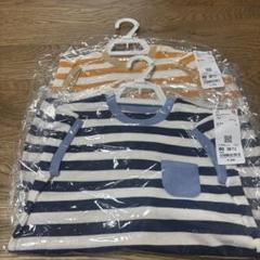 新品　UNIQLO ユニクロベビー　ショートオール　半袖　２枚セット