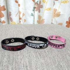 3点セット！ONEPIECE　ブレスレット　リストバンド　うでわのサムネイル