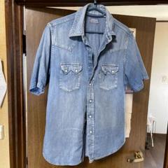BLUE BLUEウエスタンシャツ半袖 Mサイズ相当