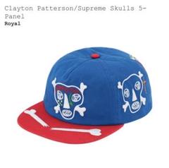 シュプリーム Clayton Patterson Skulls 5-Panel