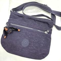 ほぼ未使用 Kipling ショルダーバッグ Y2K キーホルダー付き 猿