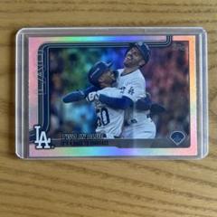 topps Dodgers two in blue