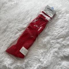 asics サッカーソックス レッド/ホワイト 26cmのサムネイル