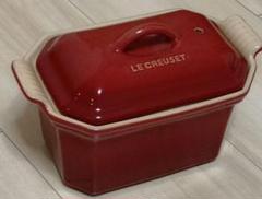 廃盤品✰ ルクルーゼ テリーヌ型 レッド 32cm - メルカリ