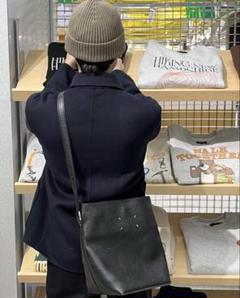 MAISON MARGIELA メゾンマルジェラ シボ革レザーショルダーバッグ