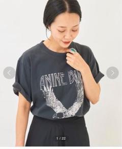 【新品】ANINE BING アニンビン　ロゴTシャツ ANINE BING logo-print Cotton t-shirt | White | FARFETCH NZ