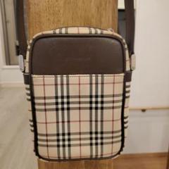 BURBERRY チェック柄 ショルダーバッグ - メルカリ