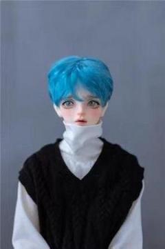 AX545 BJD 1/3 人形 ドール　用ウィッグ カツラ 耐熱 ハンドメイド