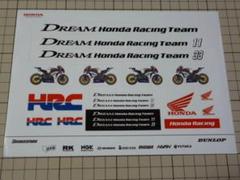 正規品 DREAM Honda Racing HRC ステッカー 1シート