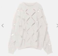 IRENE（アイレネ）の「Diamond Slit Knit（ニット/セーター）」 - WEAR