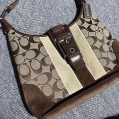 COACH シグネチャー　ショルダーバッグ
