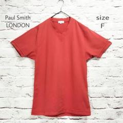 【日本製】Paul Smith LONDON Vネック Tシャツ レア生地