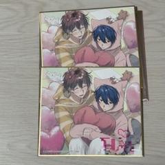 drap25周年記念展☆描き下ろし ミニ色紙 夏嶋みき 2枚 1枚直筆